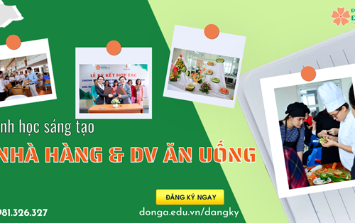Khám phá ngành học sáng tạo nâng tầm nhà hàng và dịch vụ ăn uống